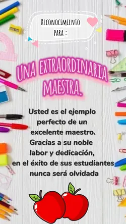 Gracias maestro