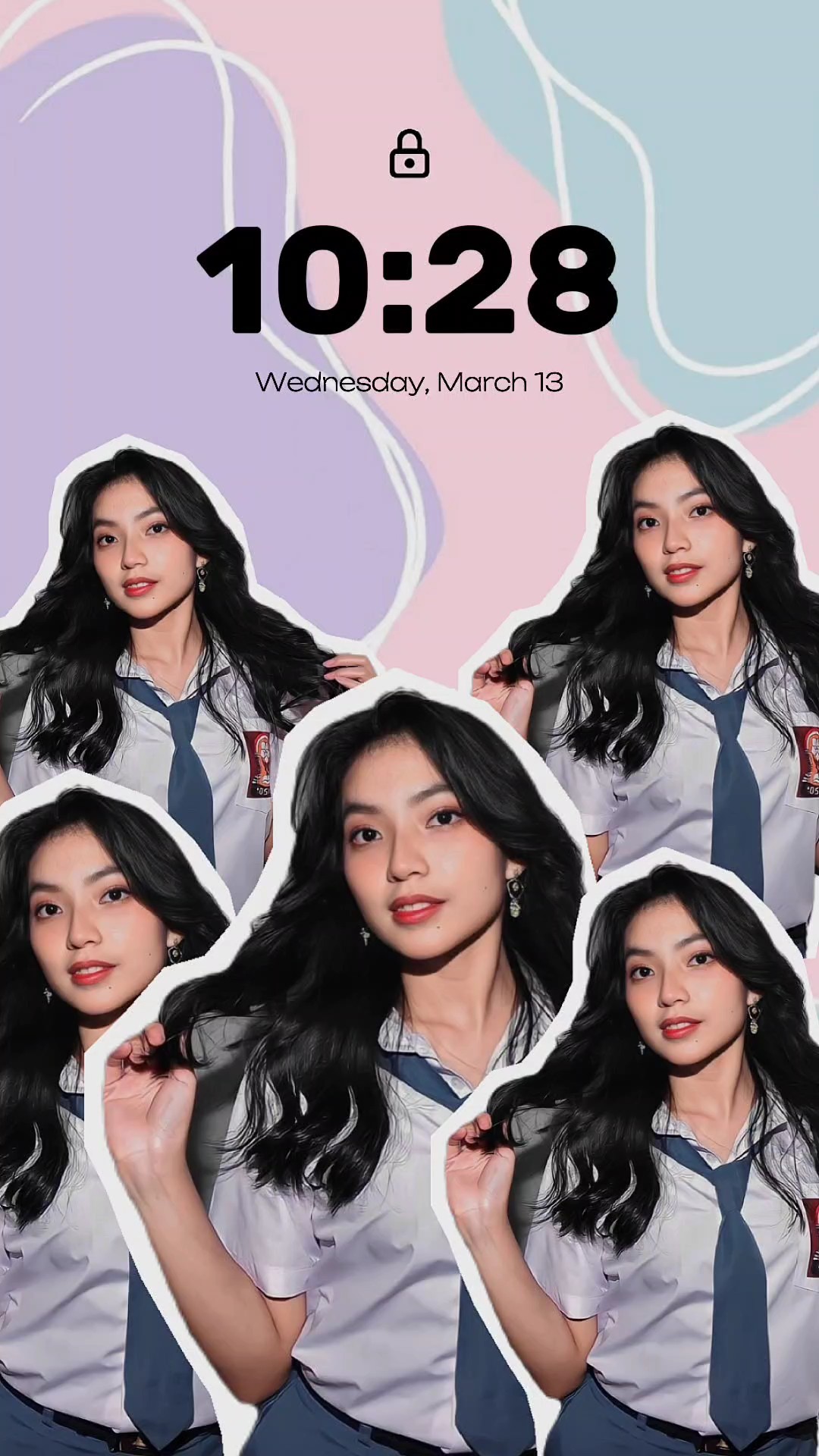 all template capcut lock screen new trend - Pippit