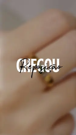 Chegou reposição 