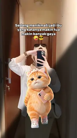 sedang menikmati