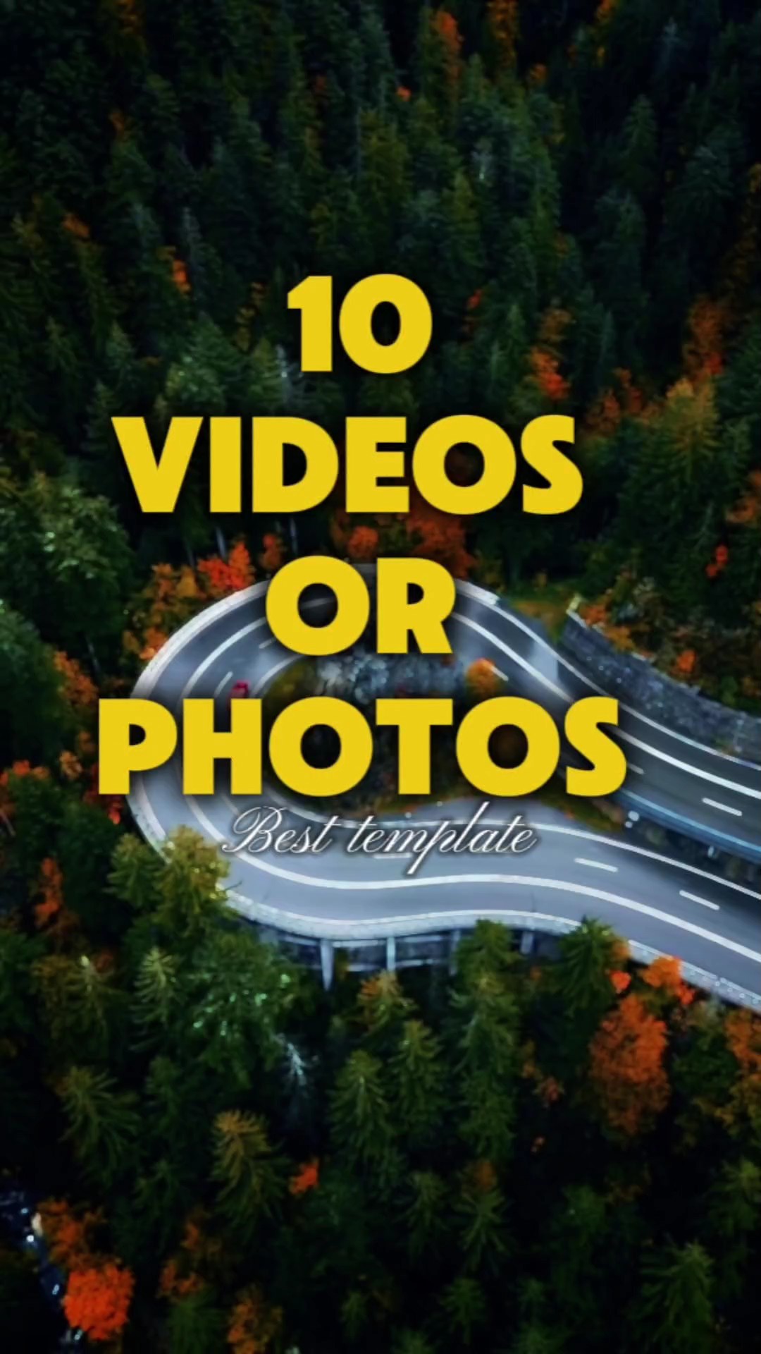 capcut template cover