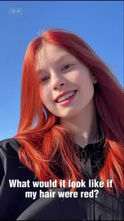 Red Hair Color
