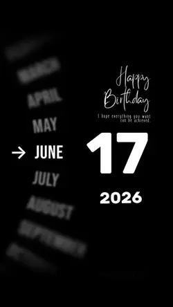 Hbd 17 June 2026 