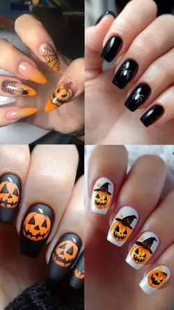 halloween nails 
