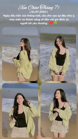 Xin chào tháng 7