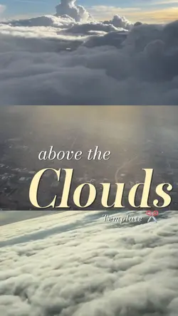 above the clouds✨ 