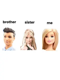 brother sister me