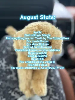 August statssss :3