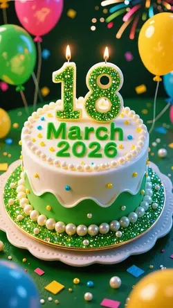 Birthday 18 March
