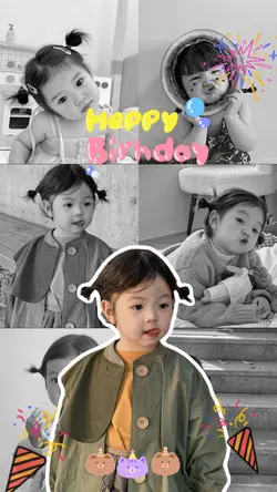 Birthday baby