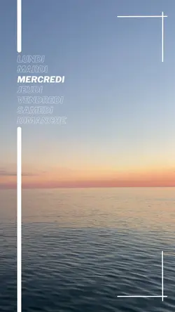 Mercredi semaine 