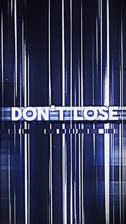 I will not lose 