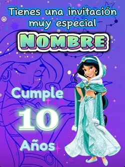 Invitación Jasmín