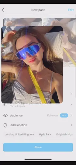 Post instagram 