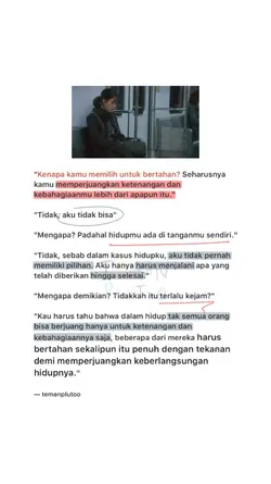 kenapa bertahan?