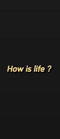 How are you doing ? 