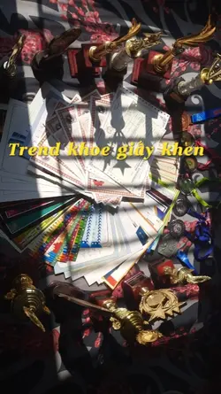 trend khoe điểm