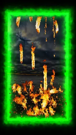 terbakar