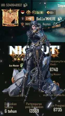 pubg profil karakter