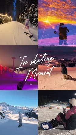 ice skating moment