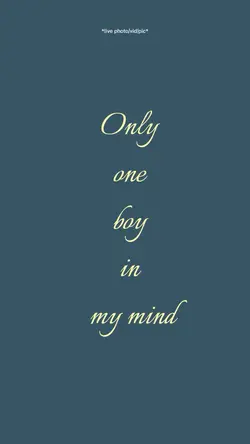 Only one boy 