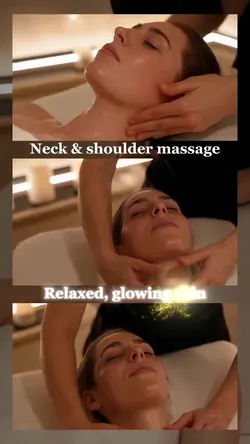 Quiet spa facial showcase
