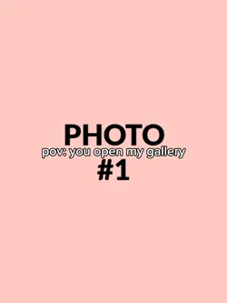 you open my gallery