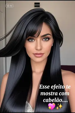 efeito cabelão 
