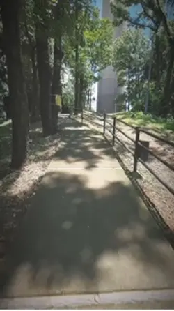 森に建つ塔