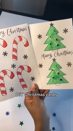 DIY Christmas cards 