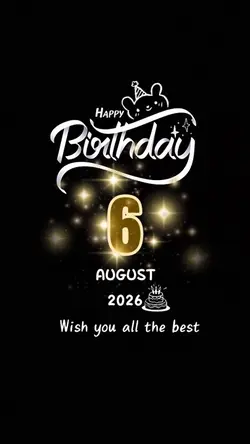 Hbd 6 august 2026