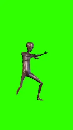Alien qui danse