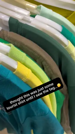 thrifting rare shirt