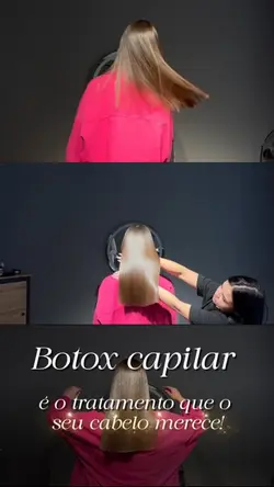 Botox capilar salão 