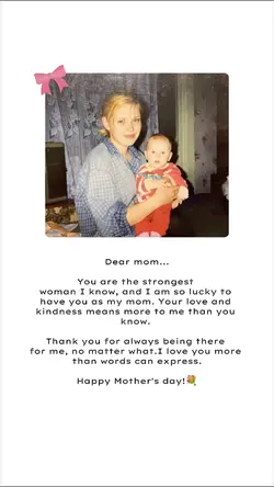 Mother's Day Message