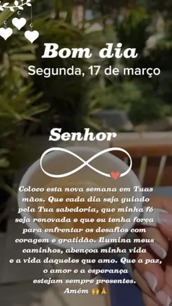 Bom dia, Senhor!
