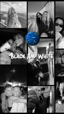🌍 Black And White