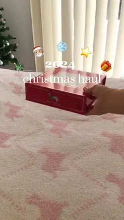 christmas haul 🎄💗⭐️
