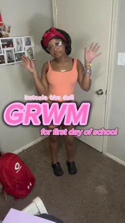 GRWM first day bts💞