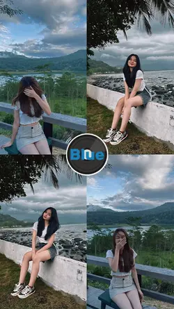 Blue