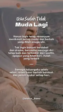 usia sudah tidak