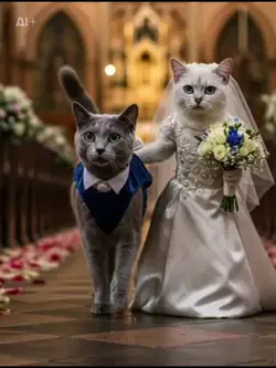 猫の結婚式