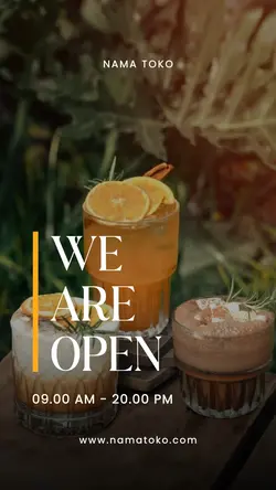 story : we are open