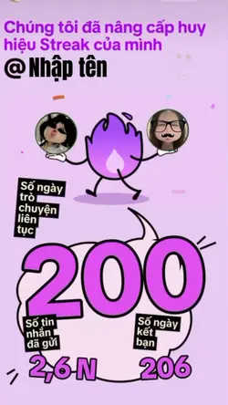 Chuỗi tiktok 200