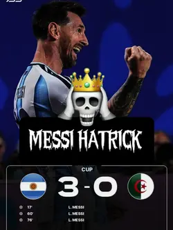 Messi Hatrick
