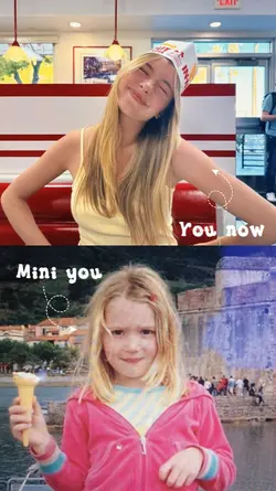 You now & Mini you