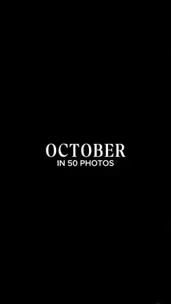 October in 50 photos