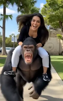 Riding Gorilla 