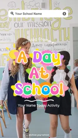 A DAY AT SCHOOL 