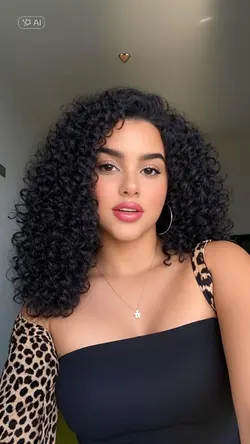 cabelo cacheado ia